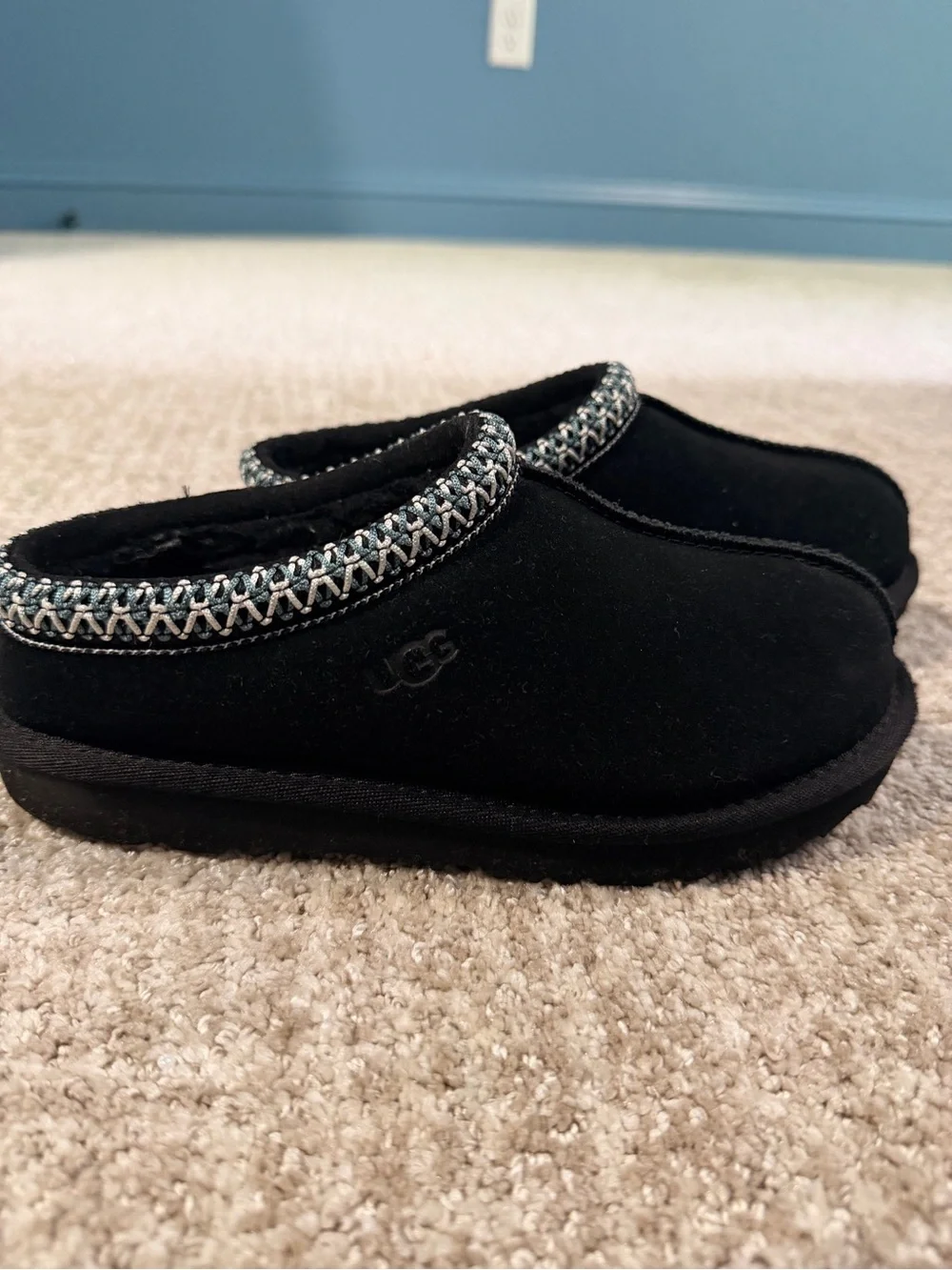 UGG Kids' Tasman Slippers black